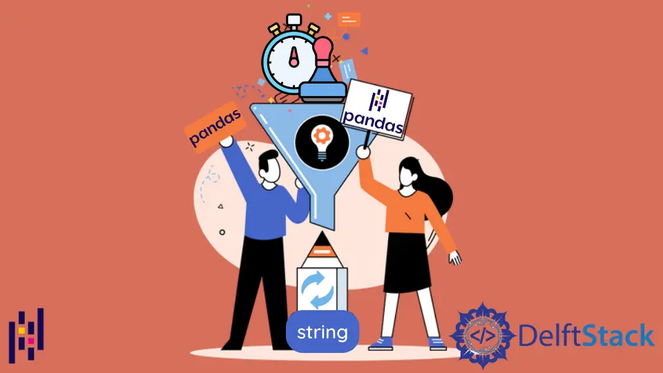 How to Convert Timestamp Series to String in Pandas