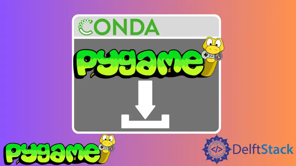 How to Install Pygame in Conda