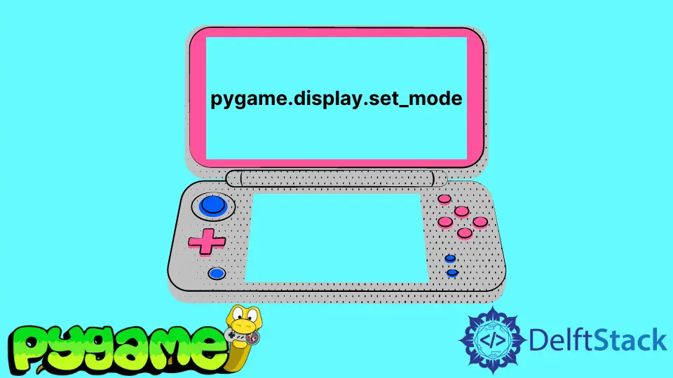 PyGame의 pygame.display.set_mode