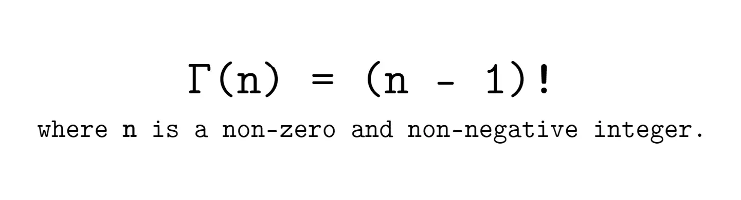 Gamma function