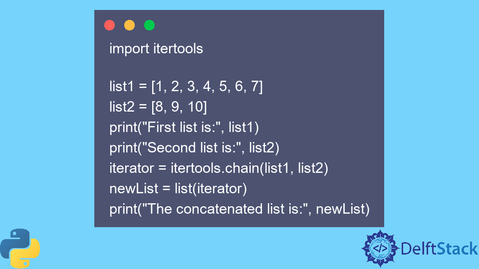 Hoe twee of meerdere lijsten in Python samen te voegen