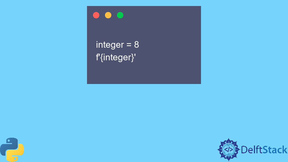 Convert Integer to String in Python