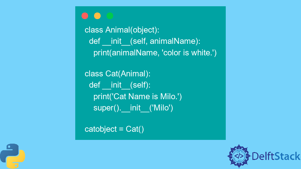 Create Subclass From Superclass in Python