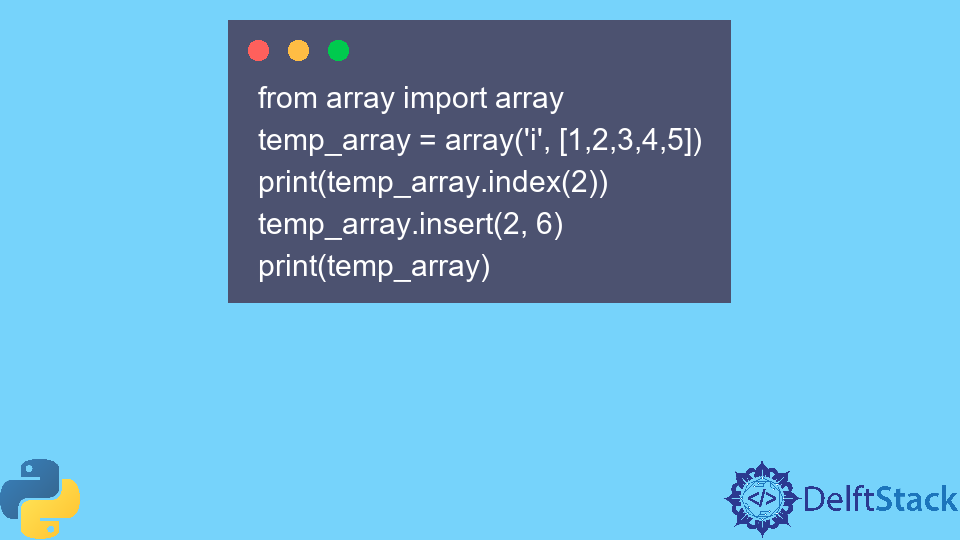 Declare an Array in Python