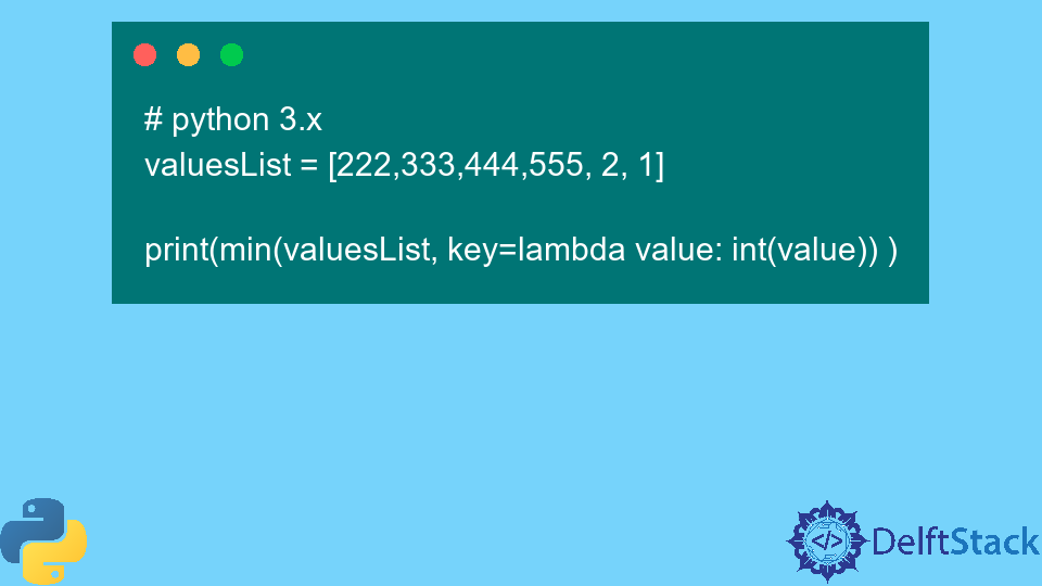 Trouver la valeur maximale et minimale à l'aide de l'expression Lambda en Python