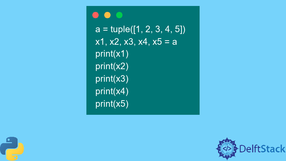 Iterate Through a Tuple in Python
