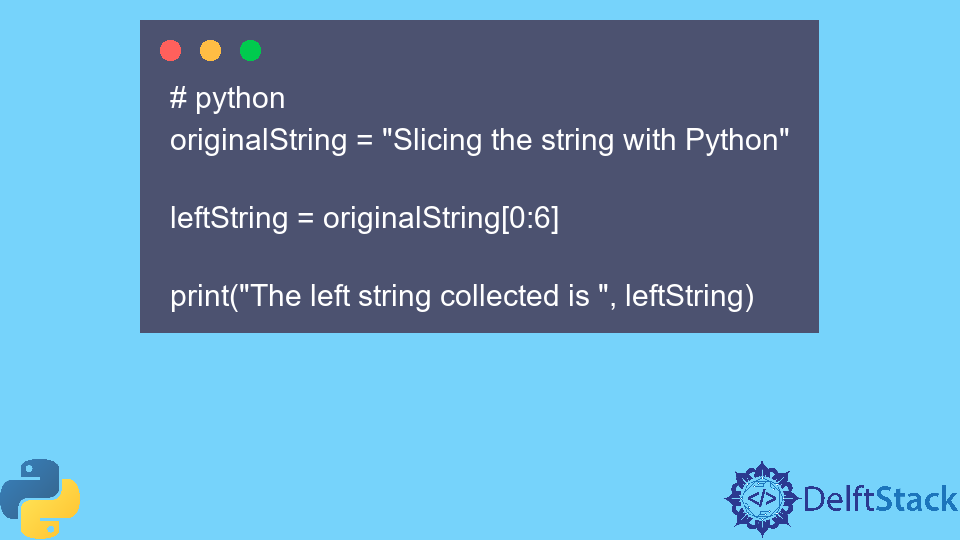 Get Parts of a String in Python