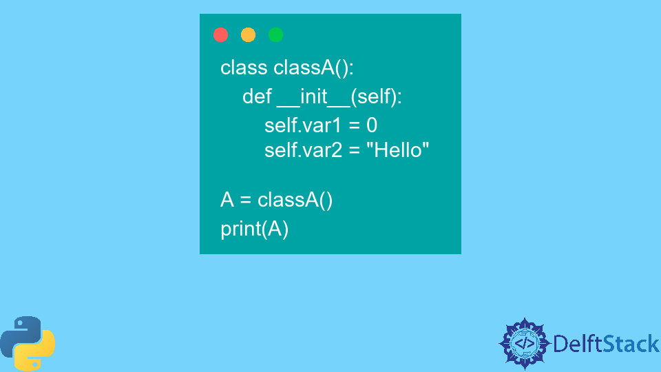 Print an Object of a Class in Python