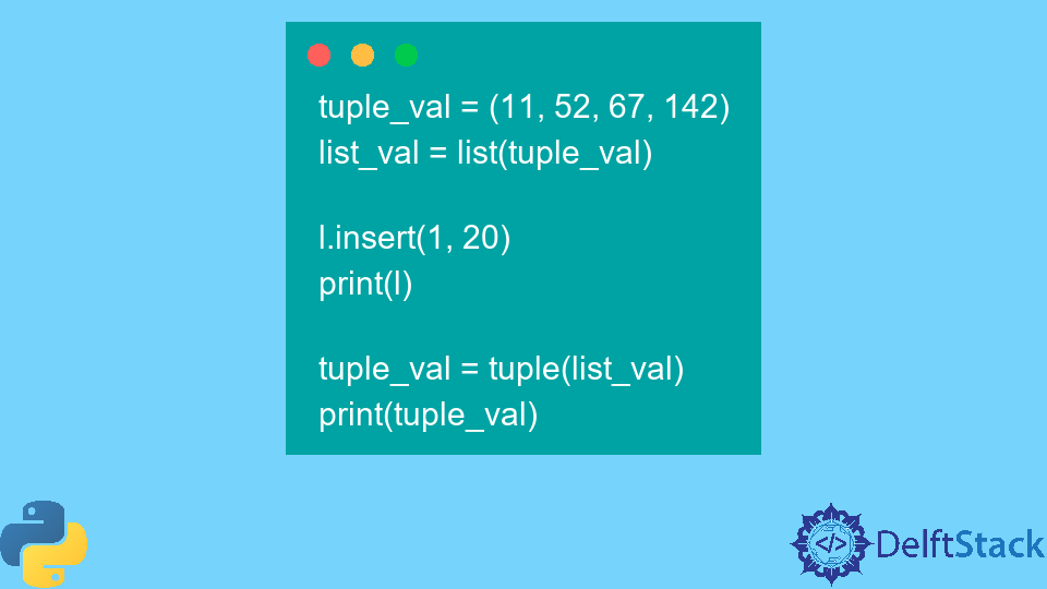 Append to a Tuple in Python