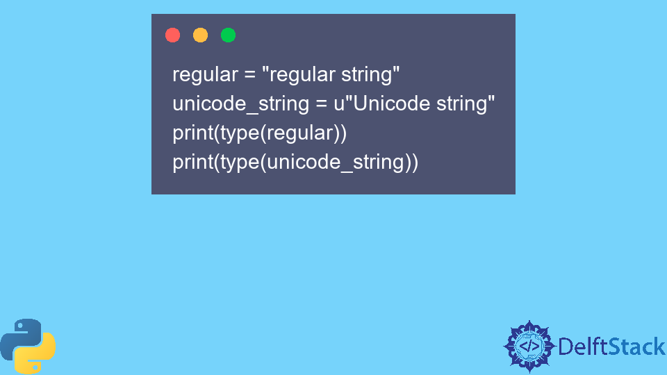 Convert String to Unicode in Python
