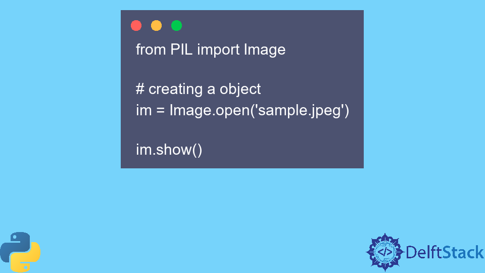 Display an Image in Python