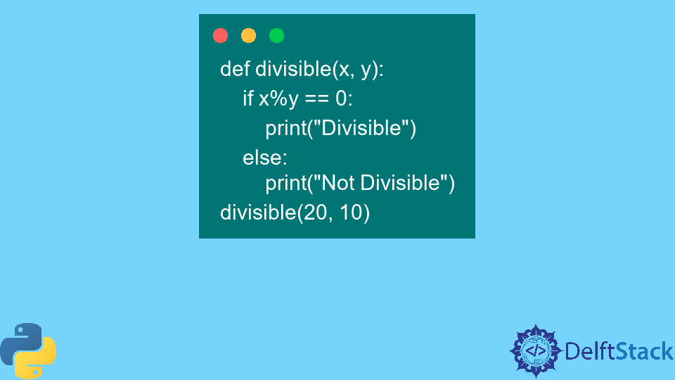 Python Divisible