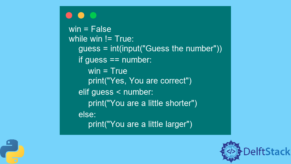 Python Guessing Game