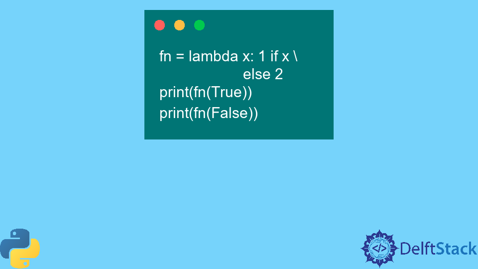 Multiline Lambda Function in Python