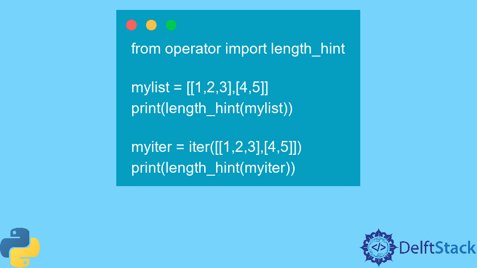 Get Length of the List in Python