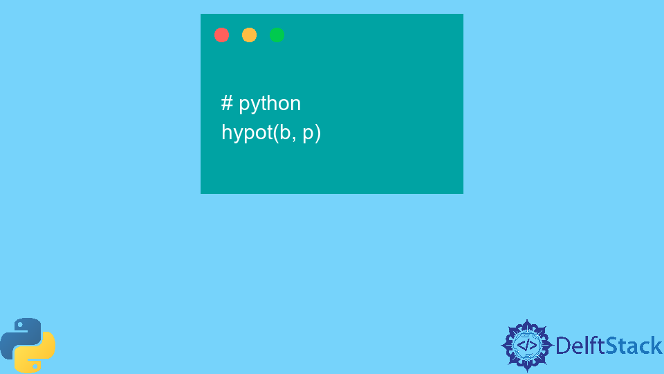 Python math.hypot() Method