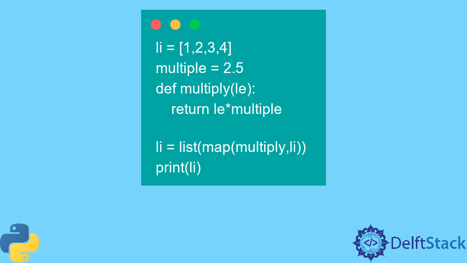 Multiply List by Scalar in Python