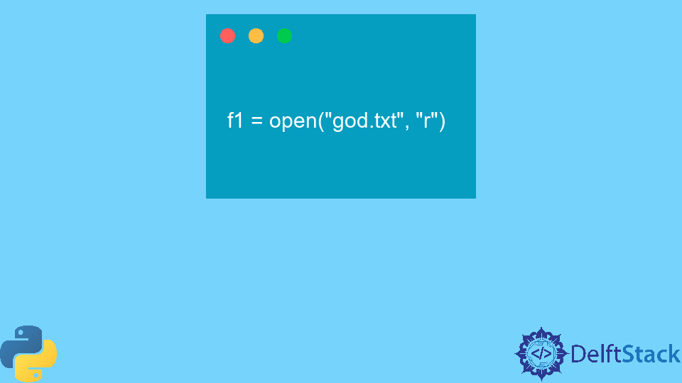 Python File Open Modes