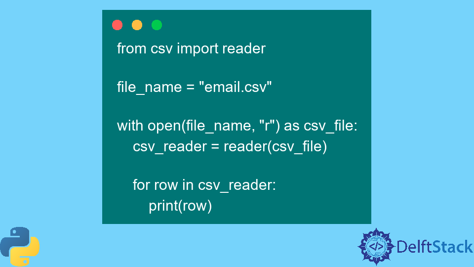 Read a CSV With Its Header in Python