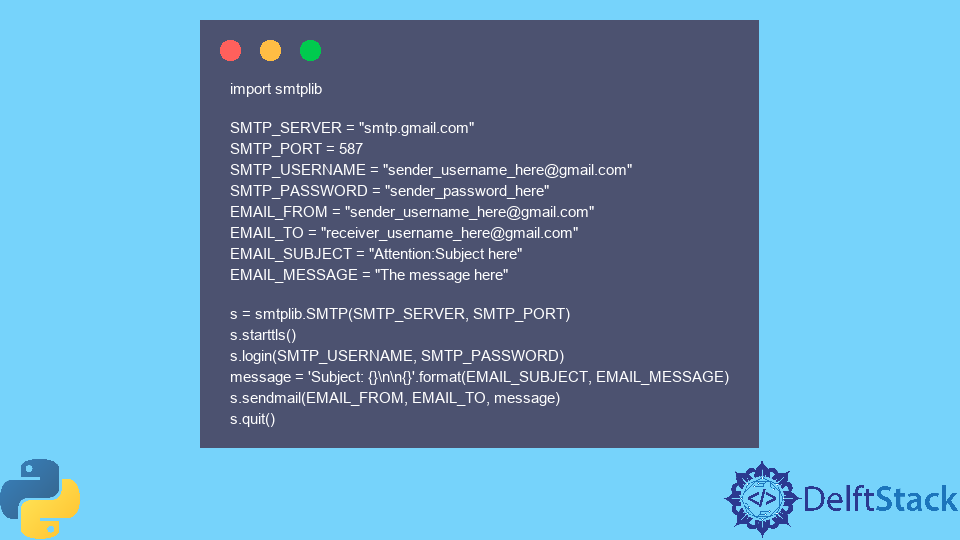 Send Email in Python