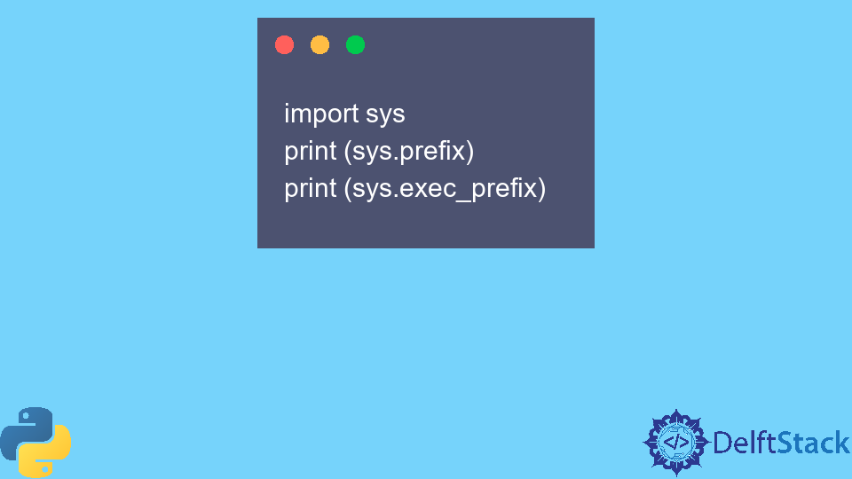 Python sys.prefix Variable