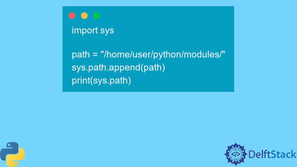 Python sys.path Attribute
