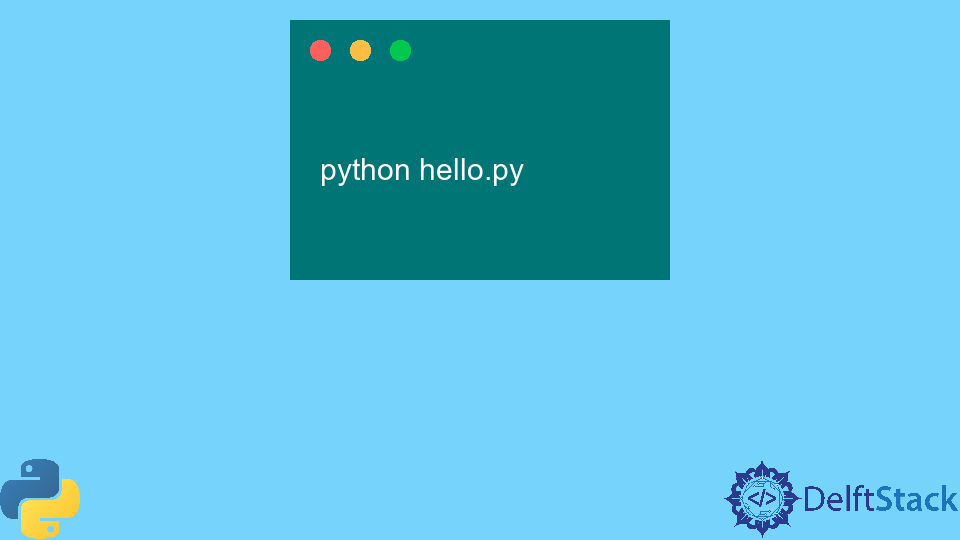 Run Python Script in Terminal