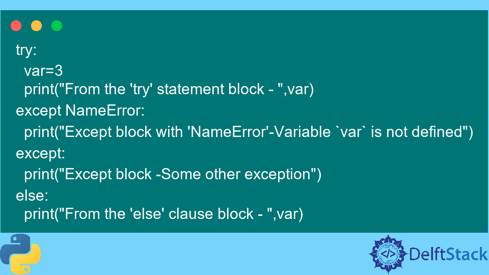Use the try...else Block in Python