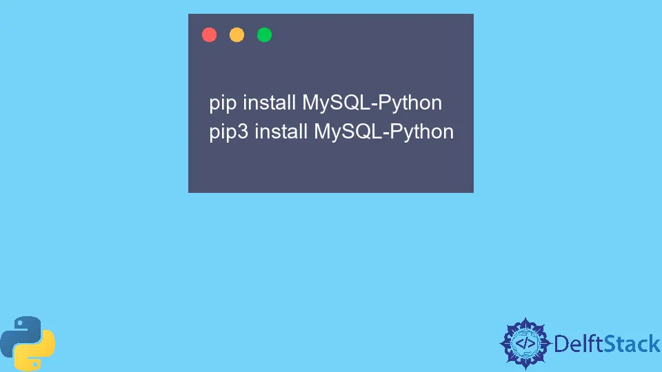 EnvironmentError: Python에서 Mysql_config를 찾을 수 없음