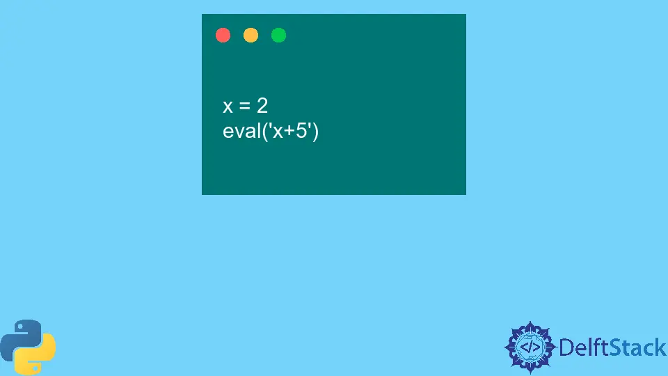Die eval()-Funktion in Python