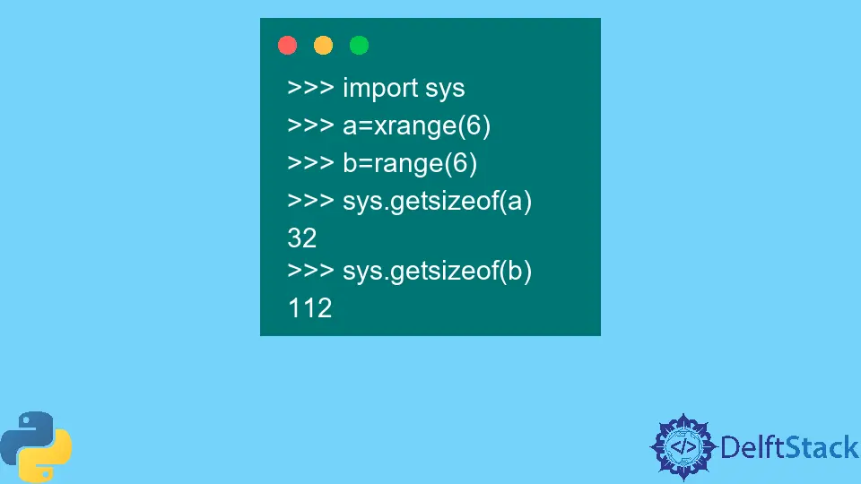 NameError: 名前 'xrange' が Python で定義されていません