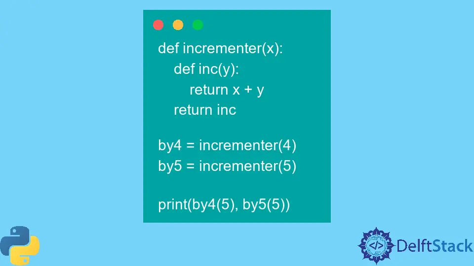 Python 中的巢狀函式