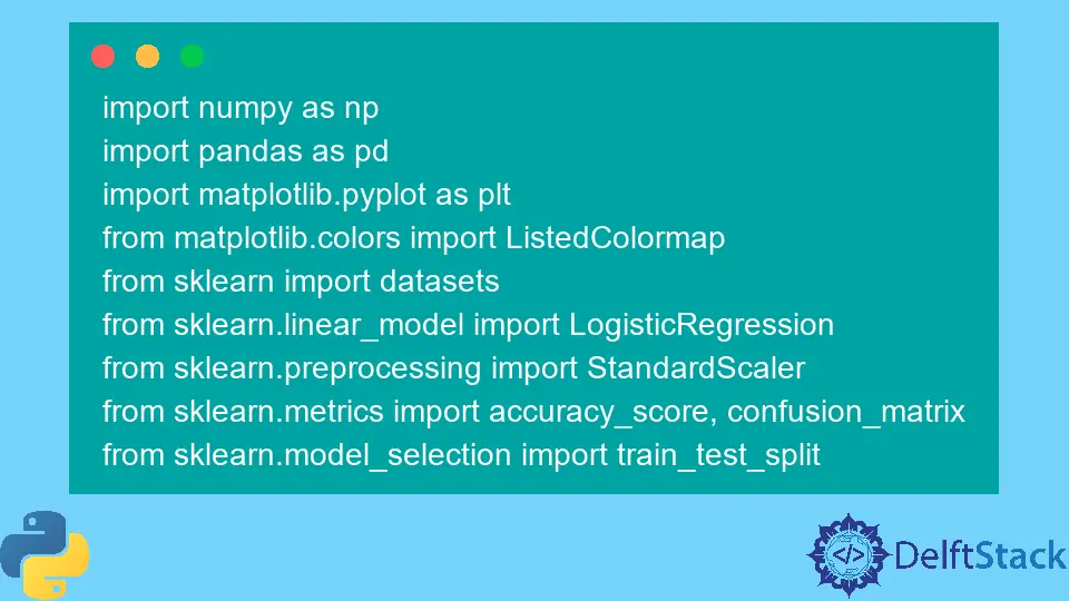 Trazar límite de decisión Python