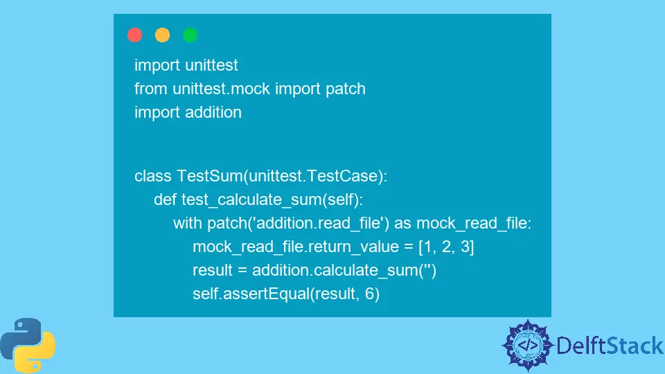 Python で別の関数によって呼び出される 1つの関数にモック パッチを適用する