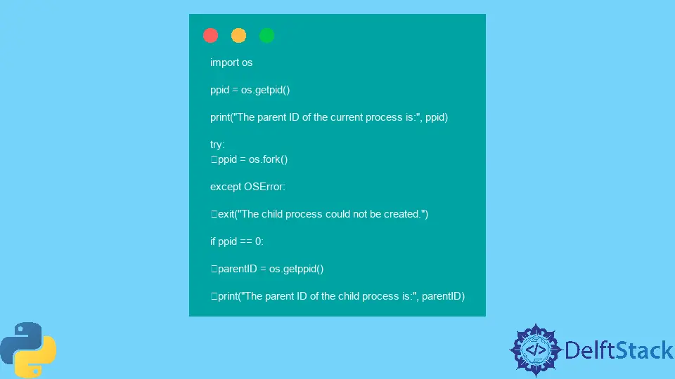 Python os.getppid() Method