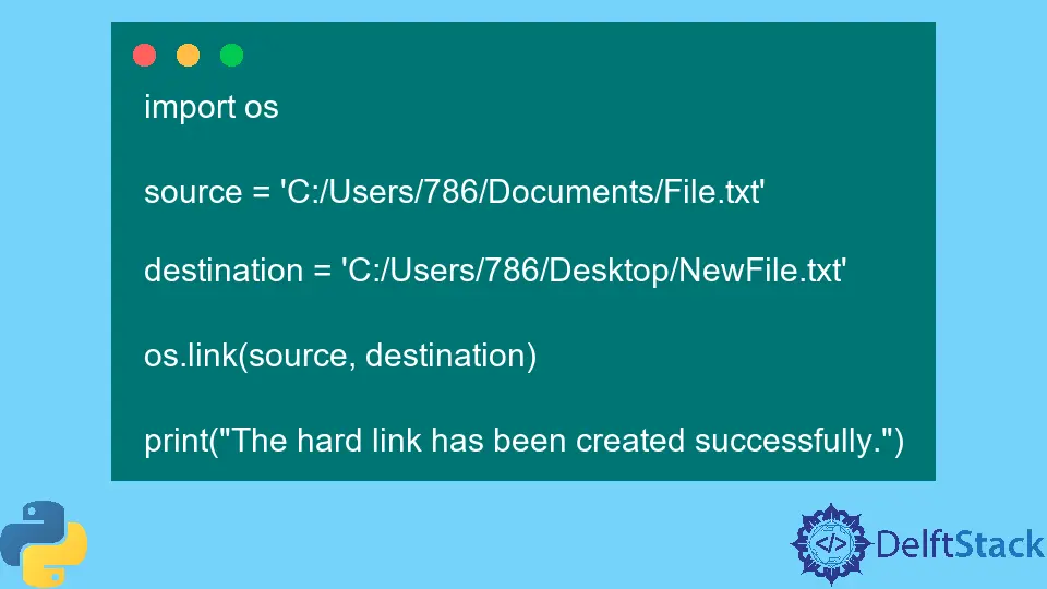 how to make link in python