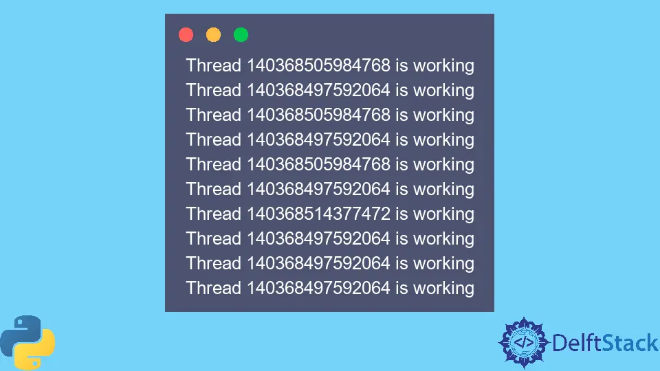 Python-Threading-Warteschlange