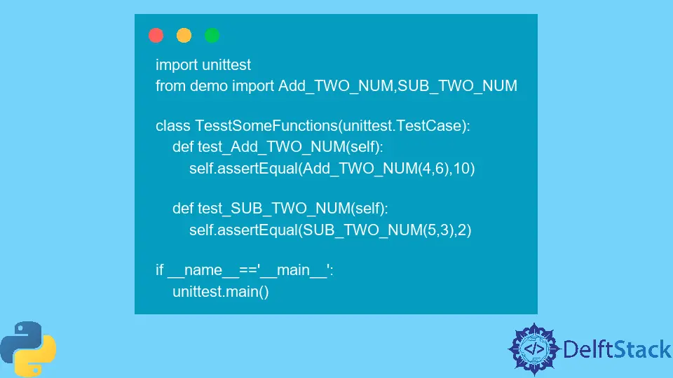 Python Unittest Discovery