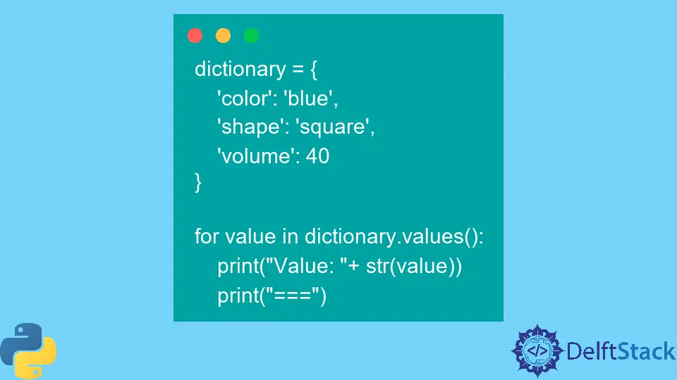 Lösung ValueError: Too Many Values to Unpack(Expected 2) in Python Dictionarys