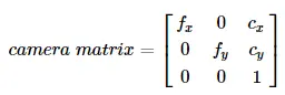 camera matrix