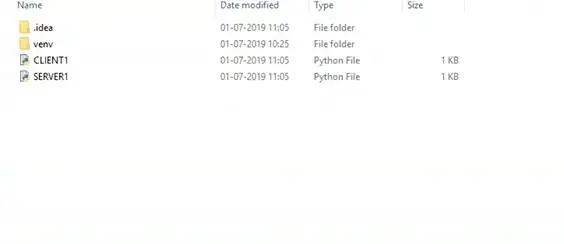 Server- und Client-Dateien im selben Ordner