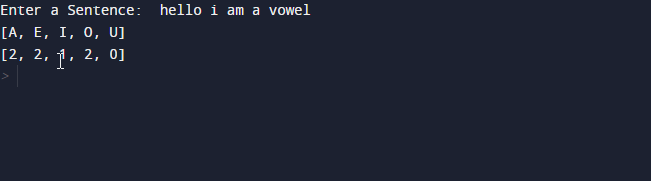 Count Vowels in a String Using Python