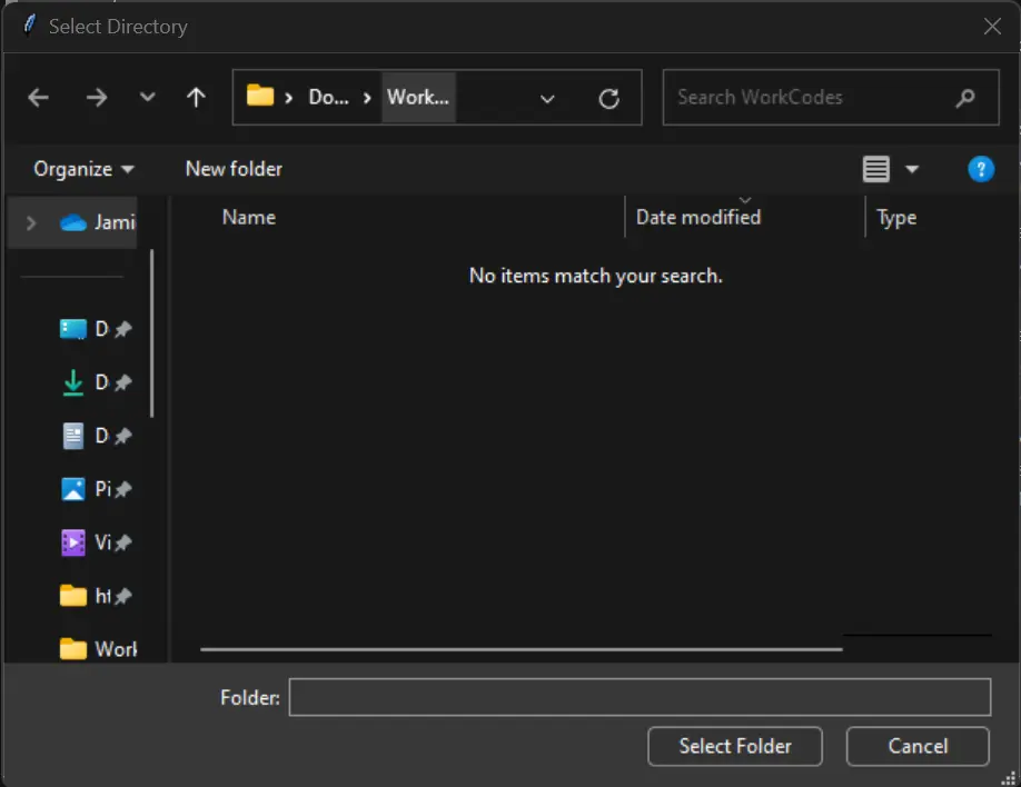 customized dialog box