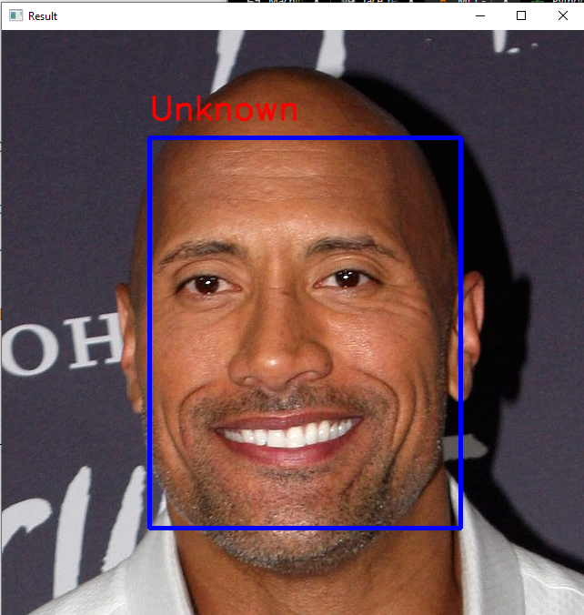 face detection and text
