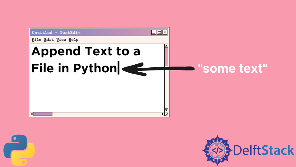 Come aggiungere testo ad un file in Python