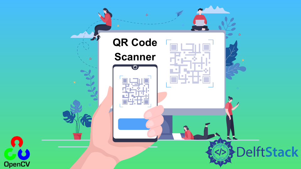 Create A Qr Code Scanner Using Opencv In Python | Delft Stack