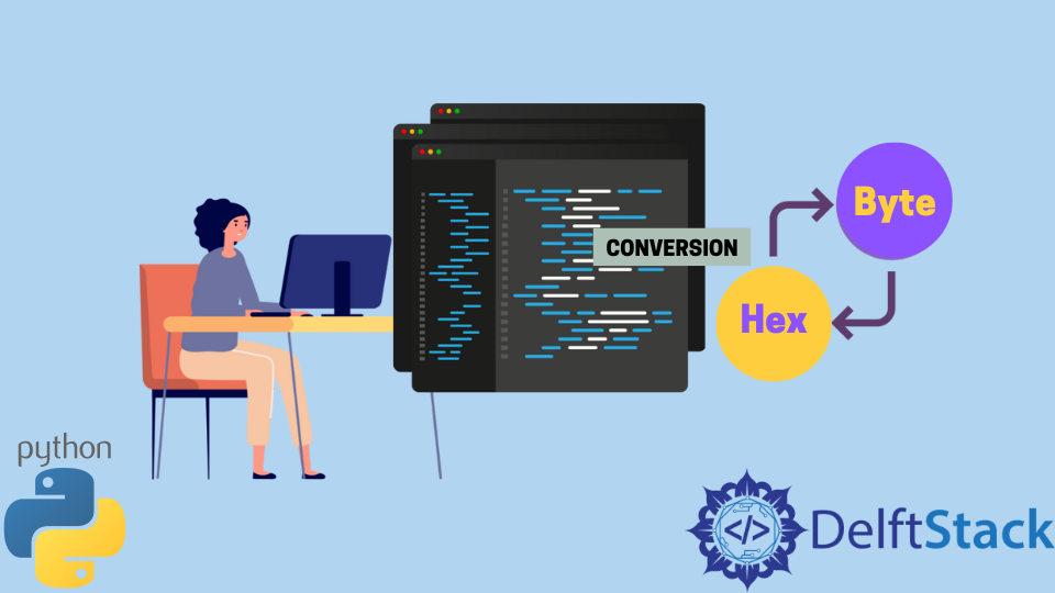 Hex in Byte in Python konvertieren