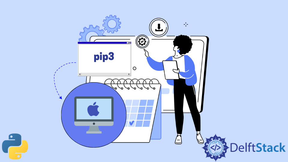Install pip3 on Mac
