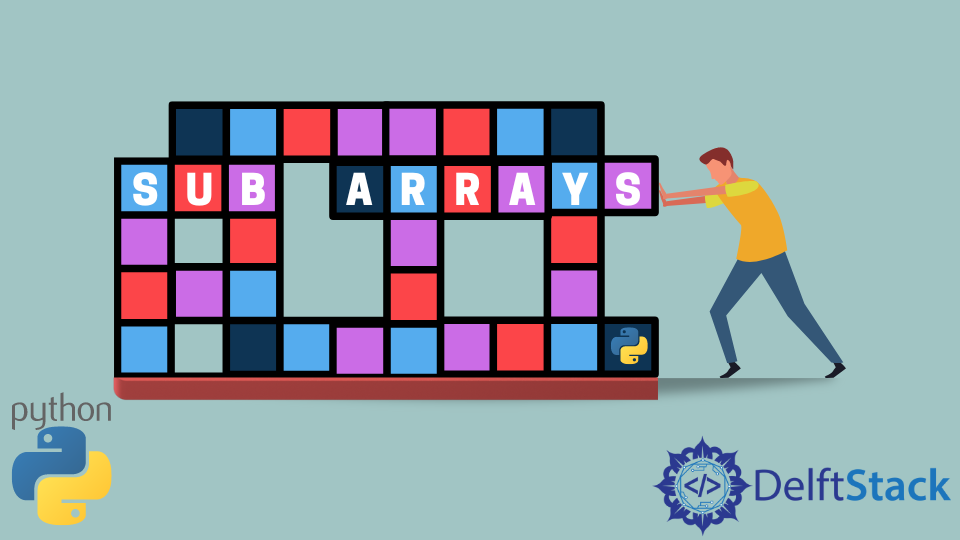 Get a Subarray of an Array in Python
