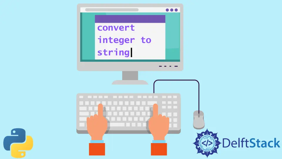 Como Converter Inteiro em strings em Python